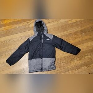 Columbia Kids Puffer Jacket - Black and Gray